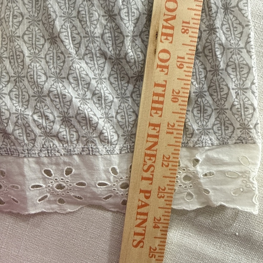 Hollister Top Womens S Babydoll Eyelet Trim Boho Indie Sleaze Coquette Y2K - Picture 9 of 9